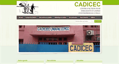 Desktop Screenshot of cadicec.org